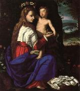 ALLORI Alessandro, Madonna and Child